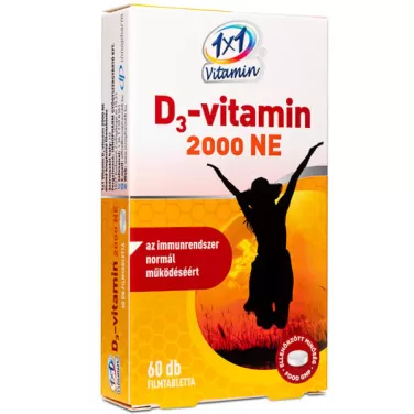 d3-vitamin 2000NE filmtabletta 60 db