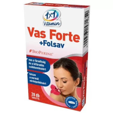 vas forte+c+folsav étrend-kiegészítő ftbl bioper 28 db