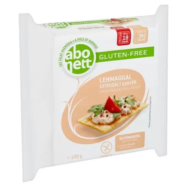 Extrudált kenyér lenmaggal gluténmentes 100 g