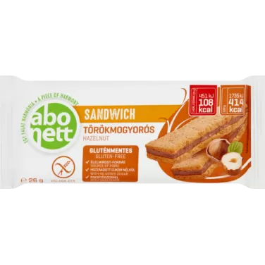 sandwich törökmogyorós 26 g
