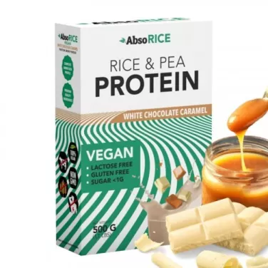 protein fehércsokoládé karamell 500 g