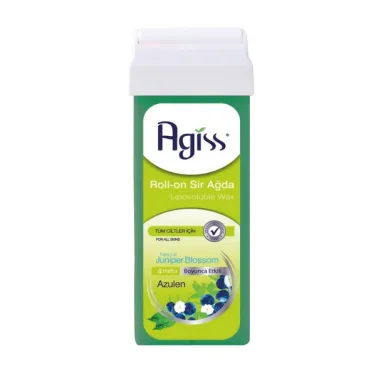 Agiss méhviasz alapú gyantapatron boróka virágos azulén dermatológiailag tesztelt 100 ml