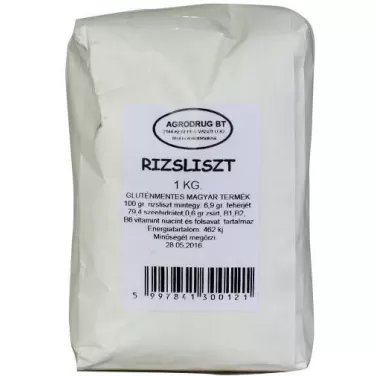Agrodrug rizsliszt 1000 g