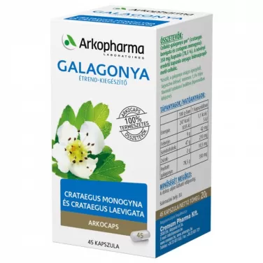 Galagonya kapszula 45 db