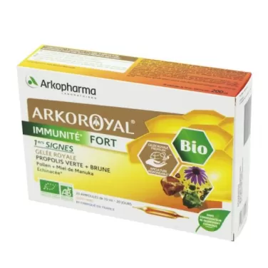 Arkoroyal bio immunité forte ampulla 20 db