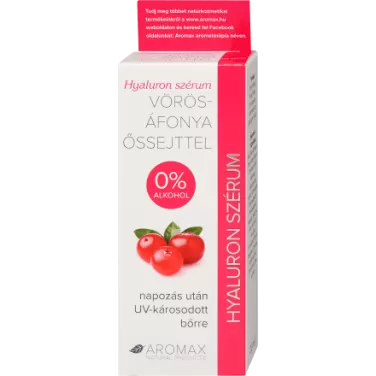 hyaluron szérum vörösáfonya őssejttel 20 ml