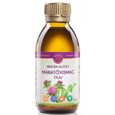 hidegen sajtolt máriatövismagolaj 150 ml