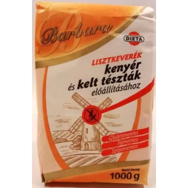 Gluténmentes lisztkeverék kenyérhez 1000 g