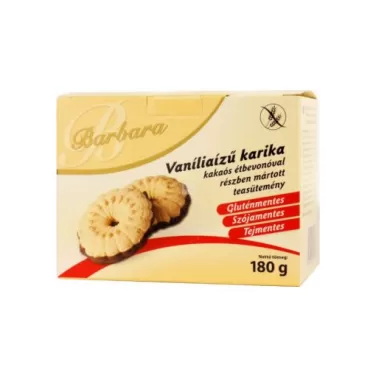 Gluténmentes vaníliás karika 180 g