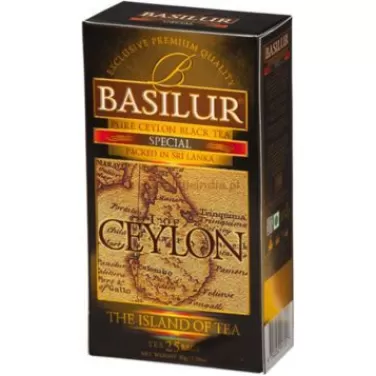 Basilur the island of tea special fekete tea 25 filter 50 g