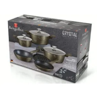 10 részes edénykészlet, Crystal Collection (BH/7773)