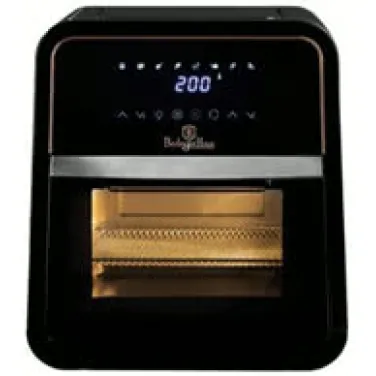 Forró levegős sütő, 12 L, fekete- rose gold (NEW) (BH/9549)