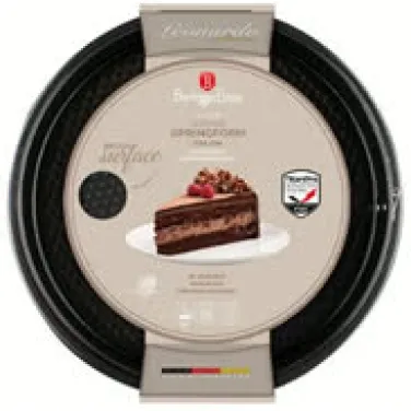 Kör alakú tortaforma, 26*6,8 cm, matt bordó (NEW) (BH/7935)
