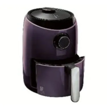 Mini forró levegős fritőz, 1,6 L, lila (BH/9207)