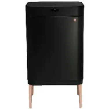 Szenzor érzékelős kuka, 60 L, fekete- rose gold (NEW) (BH/9560)