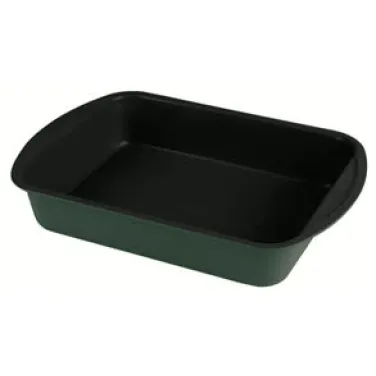 Tepsi, 35*27 cm, matt zöld (NEW) (BH/7912)
