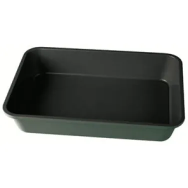 Tepsi, 40*28 cm, matt zöld (NEW) (BH/7902)
