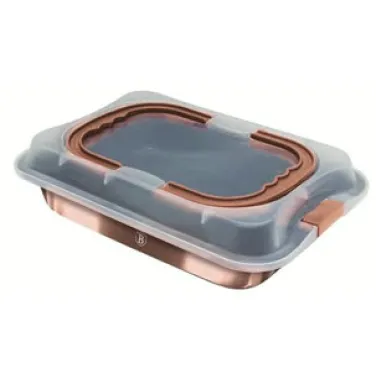 Tepsi fedővel, rose gold (RENEW) (BH/8673)