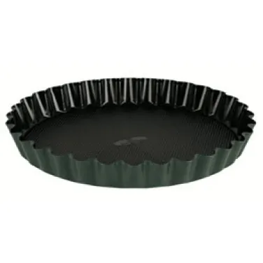 Torta/sütemény forma, 28*3,5 cm, matt zöld (NEW) (BH/8631)