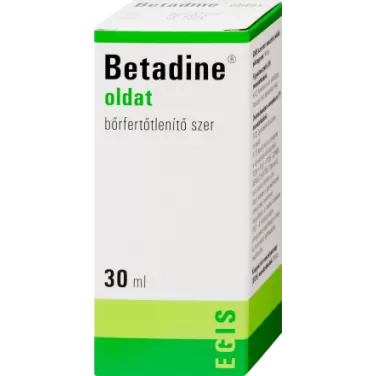 Betadine bőr- és nyálkahártya fertőtlenítő szer 30 ml