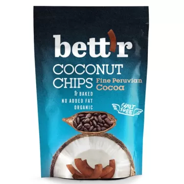 Bio kókuszchips kakaós 70 g