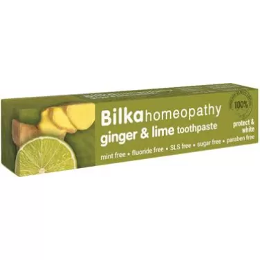 homeopátiás fogkrém gyömbér-lime fehérítő 75 ml