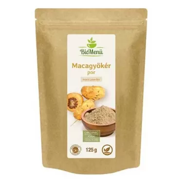 bio maca-gyökér por 125 g