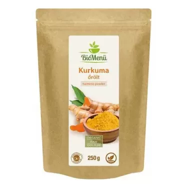 bio őrölt kurkuma 250 g