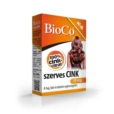 Szerves cink tabletta 60 db