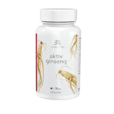 Aktív ginseng kapszula tégelyes 30 db