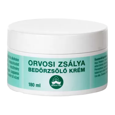 Orvosi zsálya bedörzsölő krém 180 ml