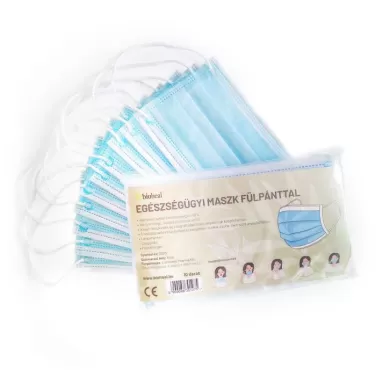 egészségügyi maszk fülpánttal 10db