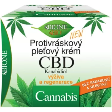 cbd+cannabis ránctalanító arckrém 51 ml