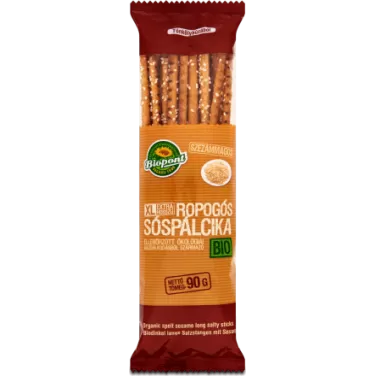 Bio xl hosszú ropogós sóspálcika szezámmagos 90 g