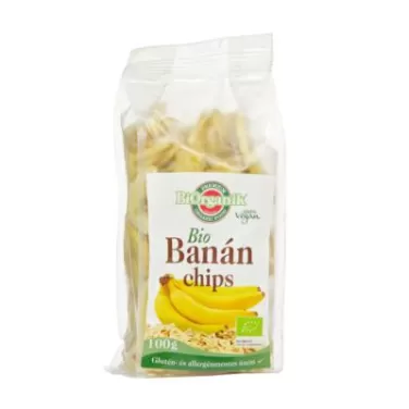 Biorganik bio banánchips 100 g