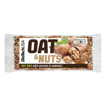 Oat&nuts zabszelet pekándiós 70 g