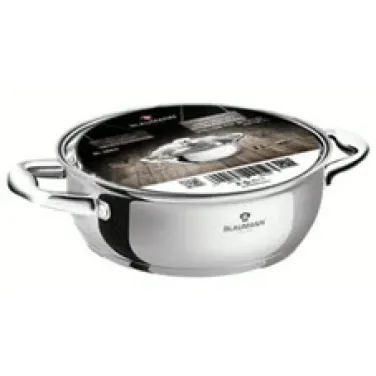 Alacsony lábas fedővel, 20 cm, Gourmet Line (NEW) (BL-3864)