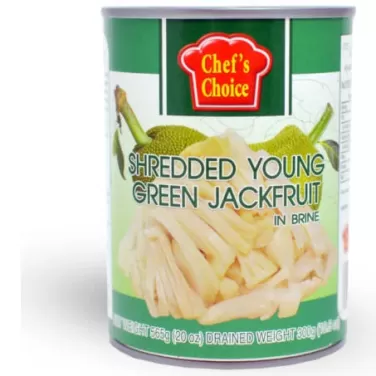 Chefs Choice jackfruit konzerv apróra vágott 565 g