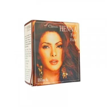 Henna hajszínező por fekete 100 g