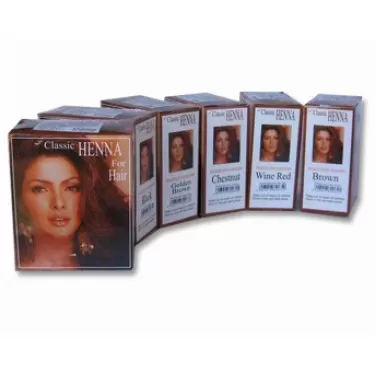 Henna hajszínező por mélyvörös 100 g