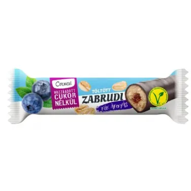 Cornexi gluténmentes zabrudi kékáfonyás töltelékkel töltött zabrúd kakaós bevonattal édesítőszerrel hcn 30 g