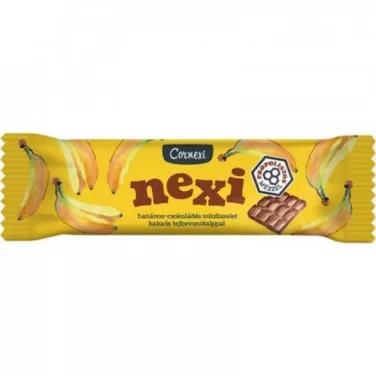 nexi müzli szelet banán kakaós tejbevonó talppal 25 g