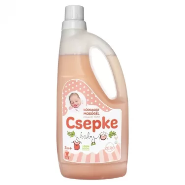 Csepke Baby mosógél babapúder illattal 3m+ 1000 ml