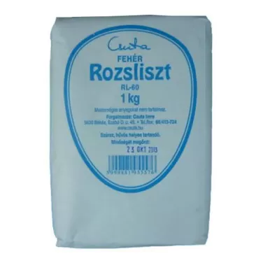 fehér rozsliszt rl-60 1000 g