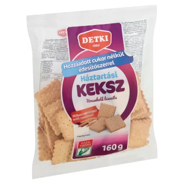 háztartási keksz cukormentes 160 g