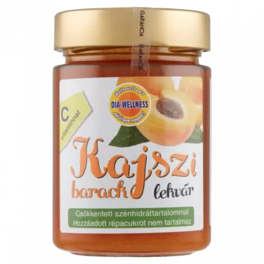 paleo kajszibarack lekvár 380 g