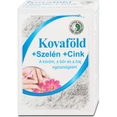 Kovaföld +szelén +cink kapszula 60 db