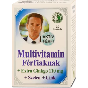 Multivitamin férfiaknak + extra gingko 30 db