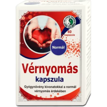 Normál vérnyomás kapszula 60 db