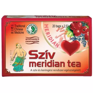 szív meridián tea 20x2,53 g 20 db